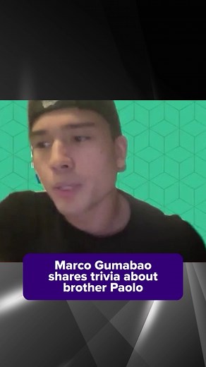 Marco Gumabao shares trivia about brother Paolo. #KapamilyaChat