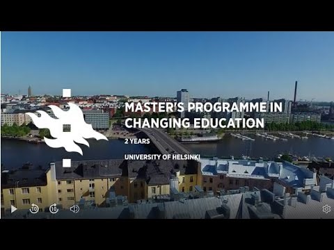 Master's programme in Changing Education | University of Helsinki