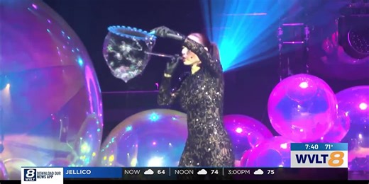 Gazillion Bubble show finishes run at Dollywood today