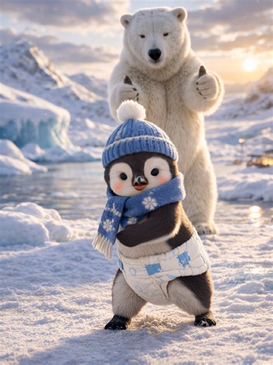 Hilarious Dancing Penguin Caught on Camera