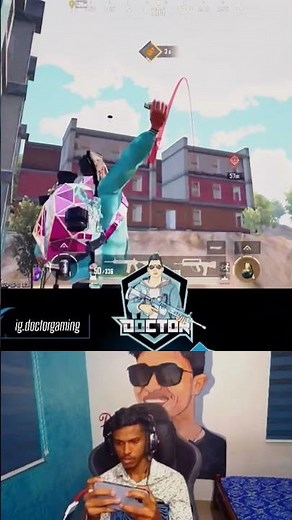 Same same but different 😂 ‪@BlindPsycho‬ 😌 #shortsvideo #shorts #bgmi Doctor Gaming 💙