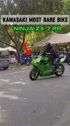 Kawasaki ZX-7RR 😱 One of the Rarest Racing Bikes Ever