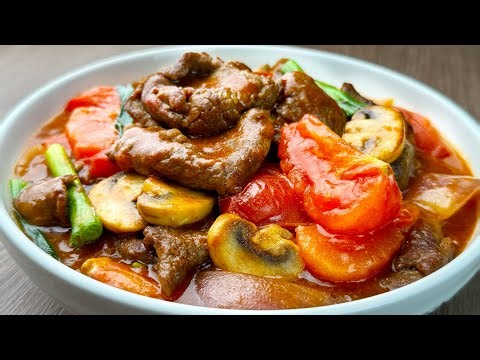 Beef Tomato Stir-fry Recipe | Easy & Delicious Dinner | 10-Minute Recipe