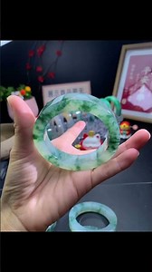 翡翠手鐲｜5條水墨丹青海草花毛胚鐲，手慢無✨！ #翡翠 #翡翠手鐲 #翡翠玉石 #珠寶首飾 #jadeite #翡翠珠寶