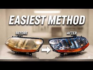 How to Restore Your Cloudy Headlights The RIGHT WAY (Fully Explained)