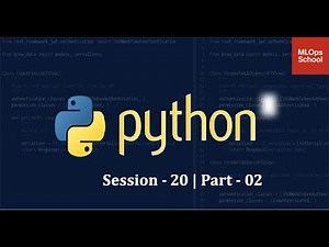 Session 20 Python Part 2
