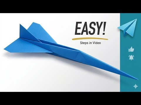 I Built the WORLD’S FASTEST Paper Airplane (Jet Style!) ✈️💨