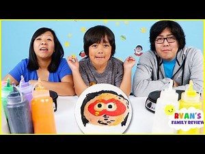 Pancake Art Challenge Mystery Wheel & Learn How To Make DIY Art!!!! - Videos For Kids