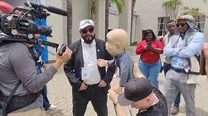 Chester with Member of Parliament Imraan Moosa | MP Imraan Moosa