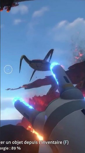I'm discovering the Propulsion Cannon 😁👍 #subnautica #gameplay #clip