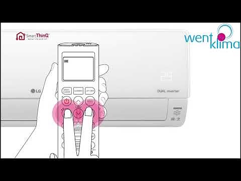 Klimatyzacja LG ustawienie Wi Fi