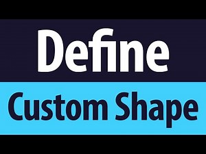 How to Create Custom Shapes in Adobe Photoshop CC - Naveen kushen