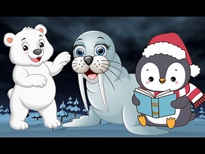 Polar Animals| Animals song| kids Song| Nursery rhymes| Learn About Life in the Freezing Cold