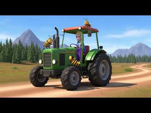 Elsa and the Bees on the Tractor — Buzz and Sing Farm Song
