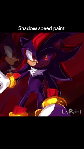 I never draw shadow often and I'm not very good at rendering, I'm pretty happy with how it came out tho #shadowthehedgehog #fyp#fanart #speedpaint #shadow
