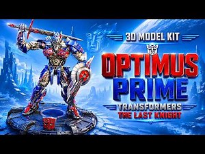 Optimus Prime Transformers: The Last Knight AMK Pro Series Yolopark Model Kit | Speed Build | Hasbro