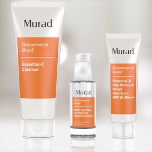 Fade dark spots in as little as 7 days with Murad's Rapid Lightening Regimen. No monthly payments or recurring shipments, just the fast, effective results you want! Buy today and save 80% plus get 3 FREE gifts! | Murad