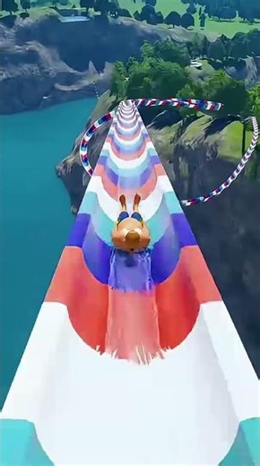 World’s Longest Water Slide Simulation! 🎢