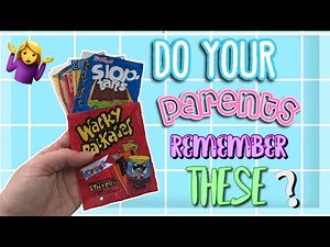 OPENING DIY WACKY PACKAGES + TUTORIAL!!!!!