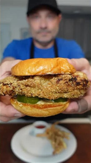 Crispy chicken sandwich