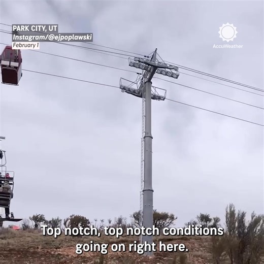 Below-average snowfall has made for a tough winter across the West, including Park City, Utah. EJ Poplawski shared this video from a south-facing run and says crews have done a great job with snowmaking, keeping several runs open and skiing in decent shape despite the lack of natural snow. 🎿 | AccuWeather