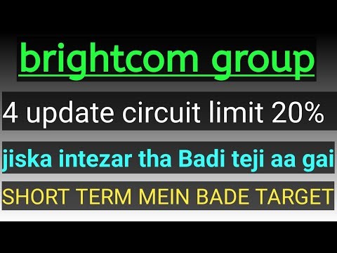 Brightcom group latest news| h brightcom group share update 10 October important