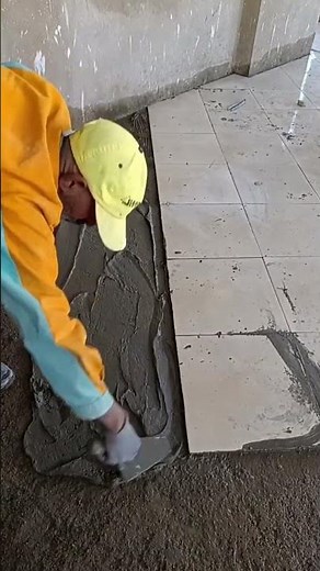 A New Method for Installing Floor Ceramic Tiles with Precision and Ease