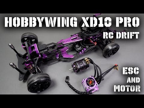 HobbyWing XD10 Pro RC Drift ESC and Motor Combo | Sound Test and Driving