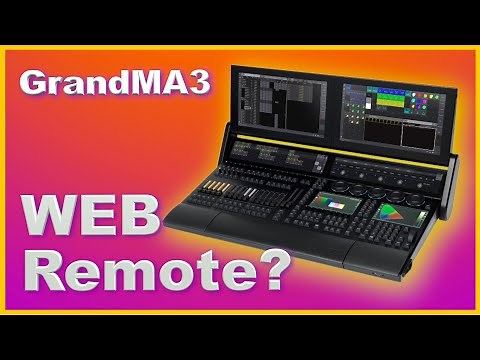 Remote Control Your Lighting with the GrandMA3 Web Remote