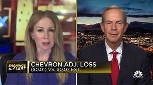 Chevron CEO: We began seeing things turn in the fourth quarter