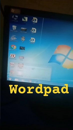How to open WORDPAD ?#wordpad #shortcutopen #computerknowledge #vairal #shorts