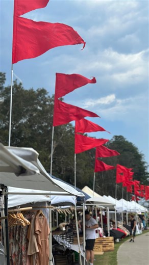 Come join us ! We are open ! And so many gorgeous stalls! Loads of food ! | Avoca Beachside Markets