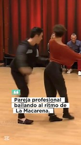 10K views · 135 reactions | Descubre cómo bailar la Macarena en pareja con este emocionante video de baile profesional. ¡Aprende los pasos y sorprende en la pista! baile la macarena en pareja, aprender baile macarena, pasos de baile la macarena. Dancers: Jordan Frisbee & Emeline Rochefeuille  Champions Jack&Jill - Budafest 2020 "Macarena" #dance #westcoastswing #swingdance #couplesdance #dancingchallenge | Radio Platinum | Facebook