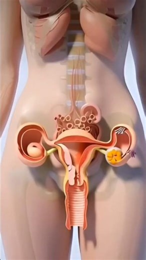 How Fertilization Happens | Step-by-Step Human Reproduction Explained #education #science #shorts