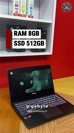 Review Laptop ke 28. MSI AMD Ryzen 7-5700U. #royallaptop