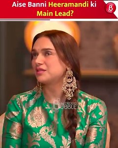 117K views · 1.5K reactions | Aise Banni Heeramandi ki Main Lead?Aditi Rao Hydari shares how Bibbojaan is a unique character filled with a range of emotions, and how Sanjay Leela Bhansali's direction made her portrayal even more beautifully | Bollywood Bubble - Features | Facebook