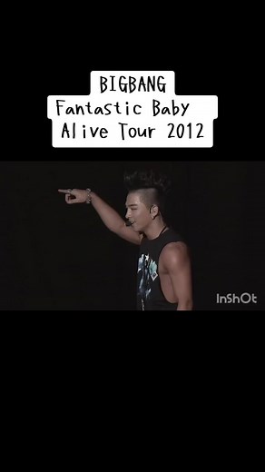 2012フォルダ整理してたら出て来た(*´▽｀)みんなも見慣れた映像だよね？(^o^;)Fantastic Baby Alive Tour 2012#BIGBANG #빅뱅 #inshot #おすすめ