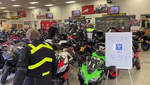 Two minute tour of CMC Chesterfield at midday today…. If it’s bikes it’s CMC | CMC Motorcycles Chesterfield