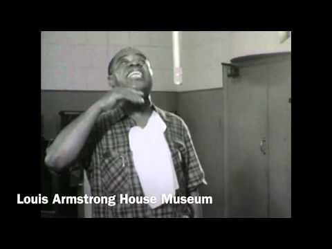 Newly Discovered Footage of Louis Armstrong Recording "I Ain't Got Nobody" in 1959!