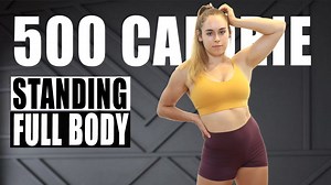 【Flexy and Fit Workouts】30分钟燃烧500卡｜全程站立HIIT训练｜无重复无跳跃无器械