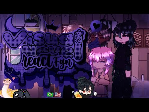 || 👥📱 VISUAL NOVEL REACT- YN as LUTE e RAVENA 😇 🐦‍⬛|| 2x 🇺🇸🇧🇷|| gacha react