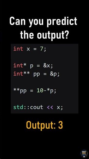 Can You Predict the Output? #27 | Double Pointer