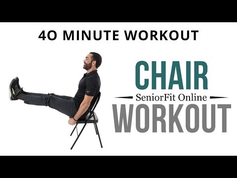 SeniorFit: 40-Minute Chair Workout for Strength & Mobility