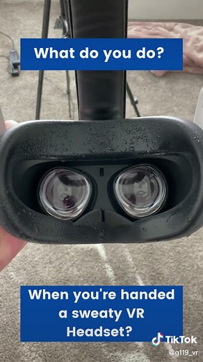 How to Handle a Sweaty VR Headset | VR Headset Maintenance Tips