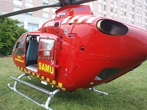 NOUVEAU Décollage de l'EC 135 SAMU 33 SMUR Bordeaux HD