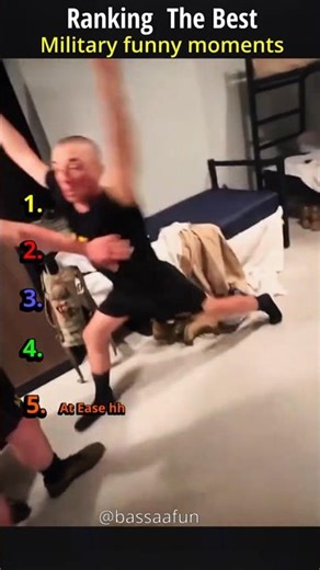 Ranking The best Military funny moments #shorts #army #fail