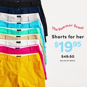 684K views · 1.5K reactions | There’s never been a better time to shop our (best-selling) shorts! Stock up in every color from $19.95, this weekend only! | J.Crew Factory | Facebook