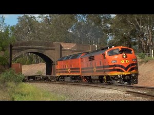 A spectacular variety of diesel locomotives operating in the Southern Highlands - November 2005
