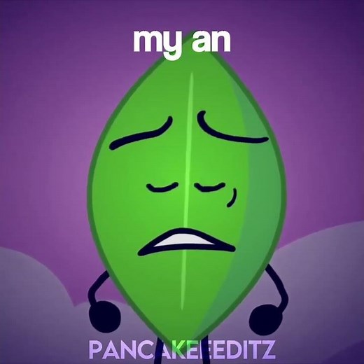 pancakeeeditz not posting angst challenge: impossible [Leafy edit] #bfdi #bfb #shorts