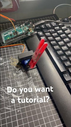 Auto keyer to keep your computer occupied #blender #arduino #electrionics